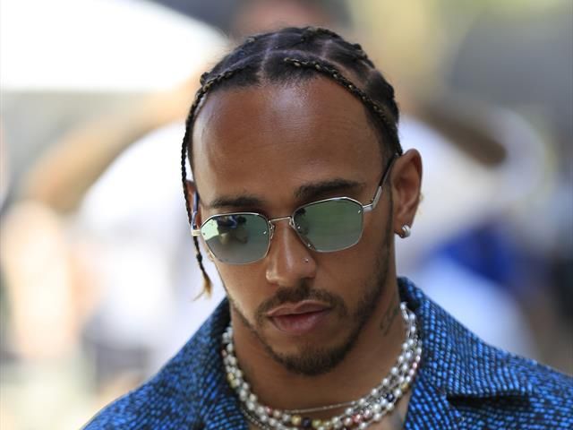 Lewis Hamilton wears Polite Worldwide Pearls